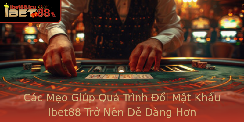 Các Mẹo Giúp Quá Trình Đổi Mật Khẩu Ibet88 Trở Nên Dễ Dàng Hơn Các Mẹo Giúp Quá Trình Đổi Mật Khẩu Ibet88 Trở Nên Dễ Dàng Hơn