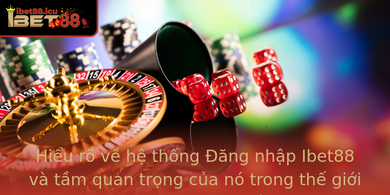 Hiểu rõ về hệ thống Đăng nhập Ibet88 và tầm quan trọng của nó trong thế giới cá cược trực tuyến Hiểu rõ về hệ thống Đăng nhập Ibet88 và tầm quan trọng của nó trong thế giới cá cược trực tuyến