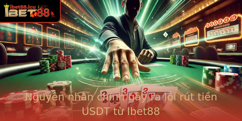Nguyên nhân chính gây ra lỗi rút tiền USDT từ Ibet88 Nguyên nhân chính gây ra lỗi rút tiền USDT từ Ibet88